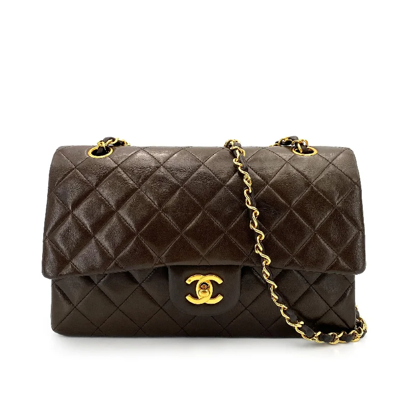 Chanel Vintage Classic Flap Medium Brown Lambskin GHW #0 90249874