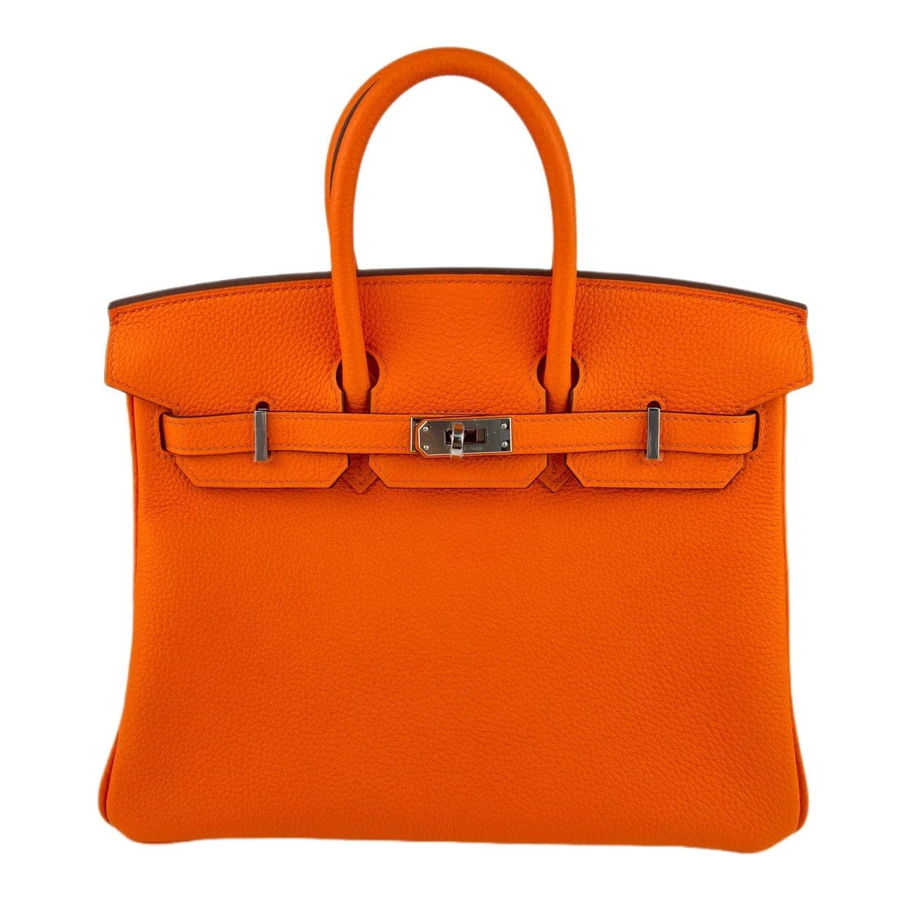 Hermes Birkin 25 Orange Minimum Togo PHW #B SKCB-104563