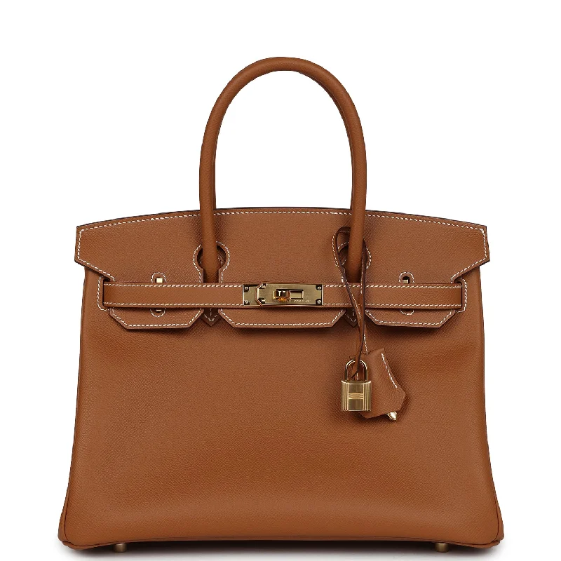 Hermes Birkin 30 Gold Epsom Gold Hardware