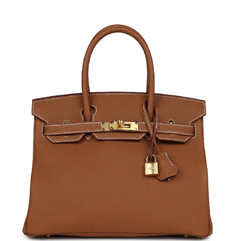 Hermes Birkin 30 Gold Togo Gold Hardware