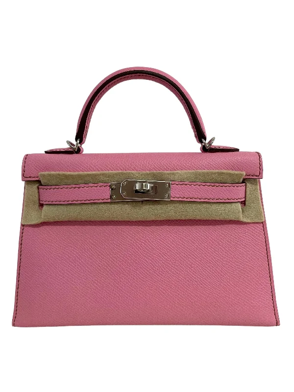 Hermes Kelly 20 Bubblegum Epsom PHW #Z SKCB-124032