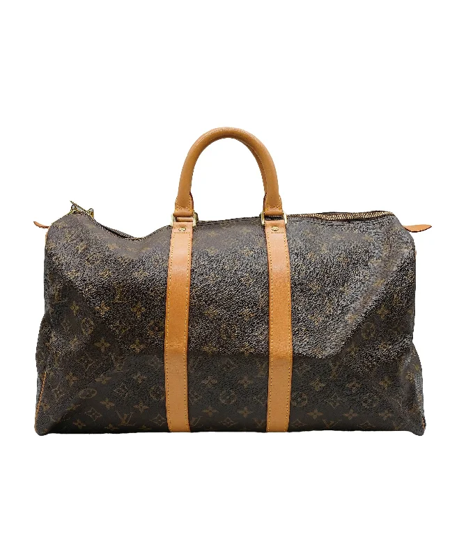 Louis Vuitton Monogram Keepall 45 Boston Bag M41428 LV Auth yk13239 DXBS0548