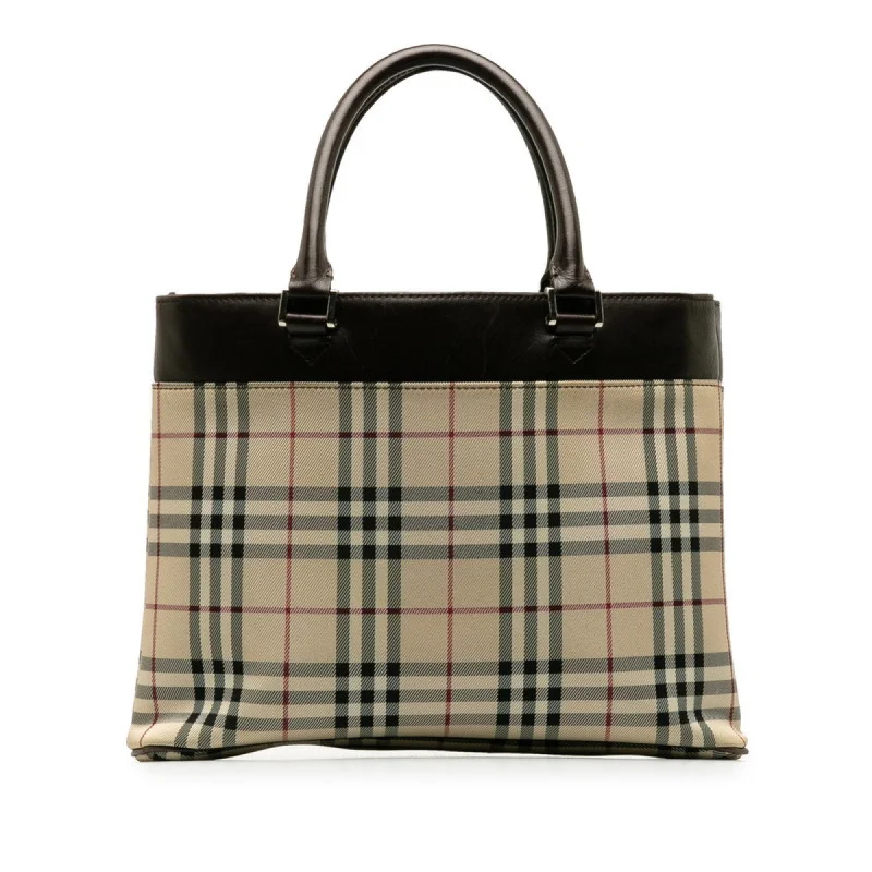 BURBERRY Nova Check Handbag