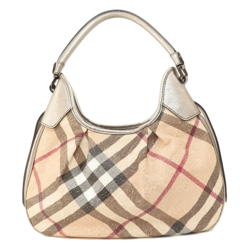 BURBERRY Nova Check Handbag