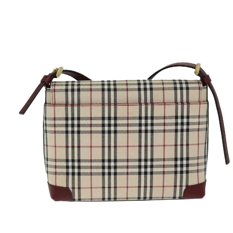 BURBERRY Nova Check Shoulder Bag