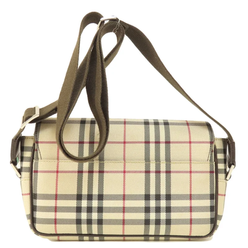 BURBERRY Nova Check Shoulder Bag