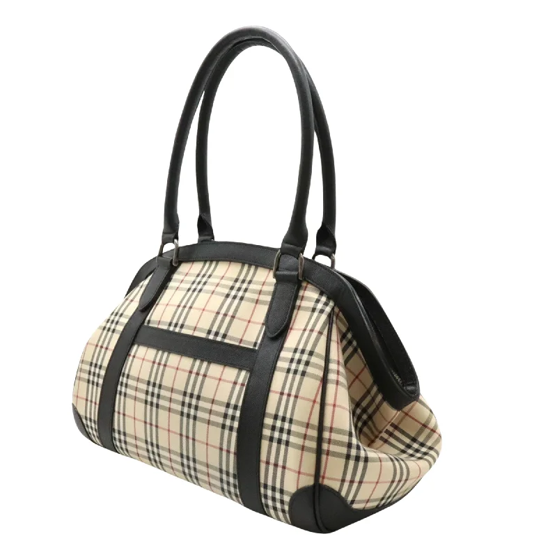 BURBERRY Nova Check Shoulder Bag