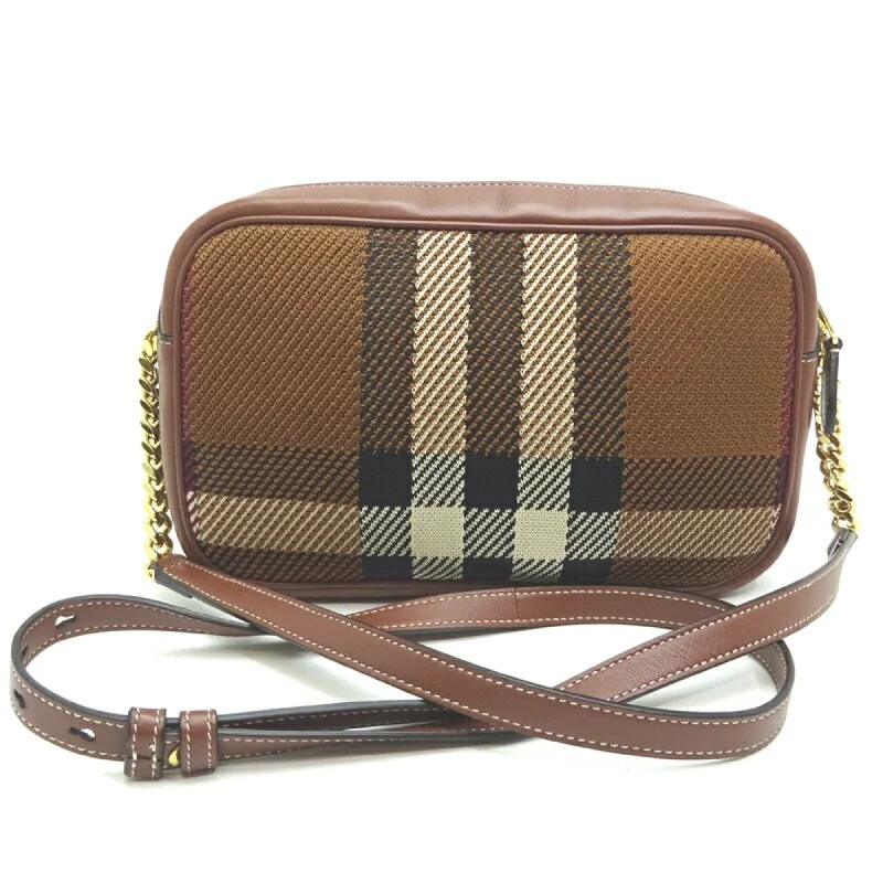 BURBERRY Nova Check Shoulder Bag