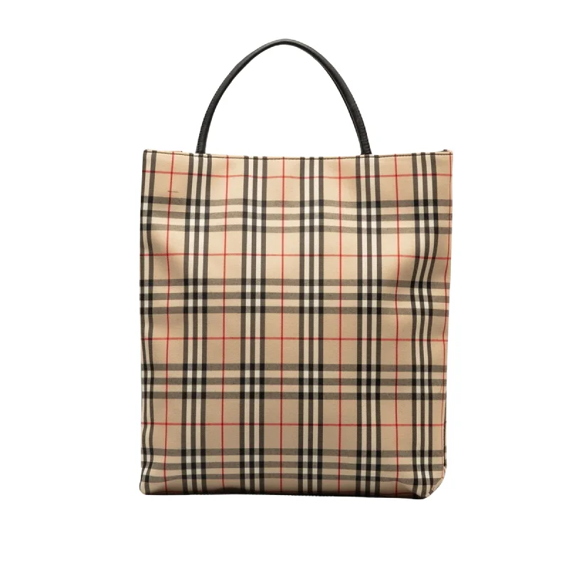 BURBERRY Nova Check Tote