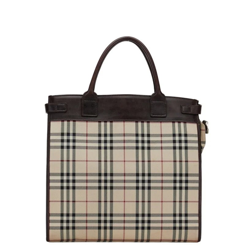 BURBERRY Nova Check Tote