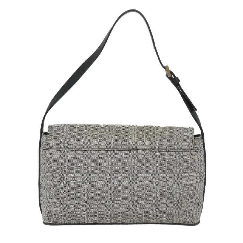 BURBERRY Shoulder Bag Canvas Gray  bs9261