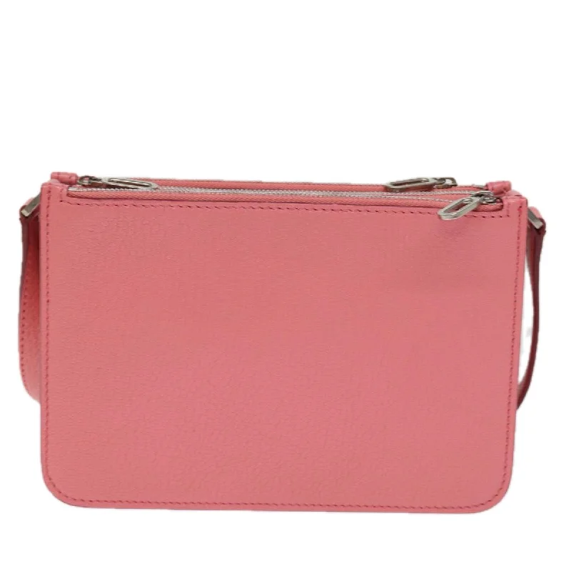 BURBERRY Shoulder Bag Leather Pink  ki4506