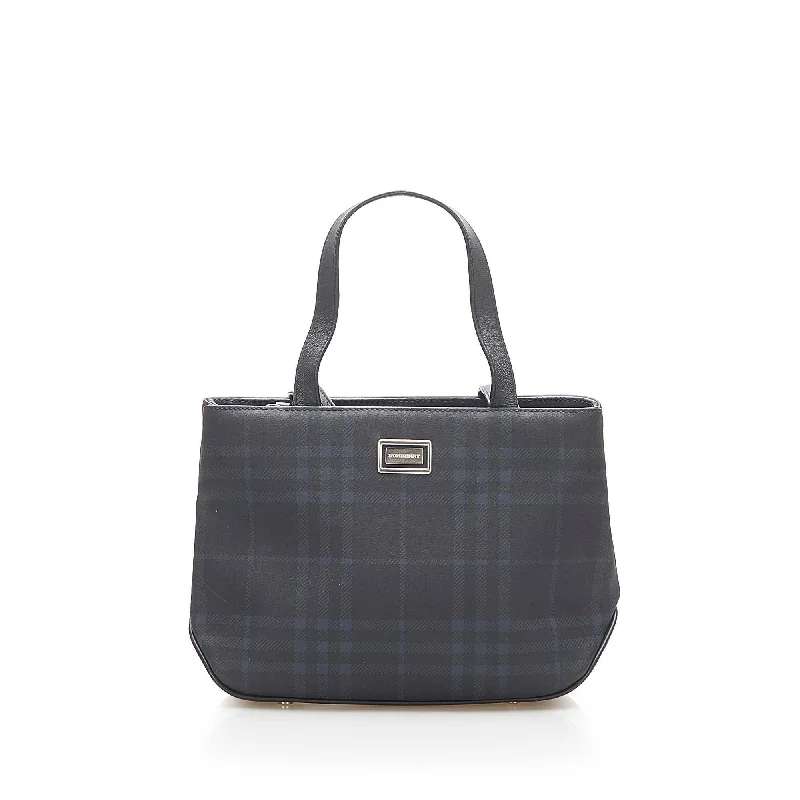 Burberry Smoke Check PVC Handbag (SHG-17947)