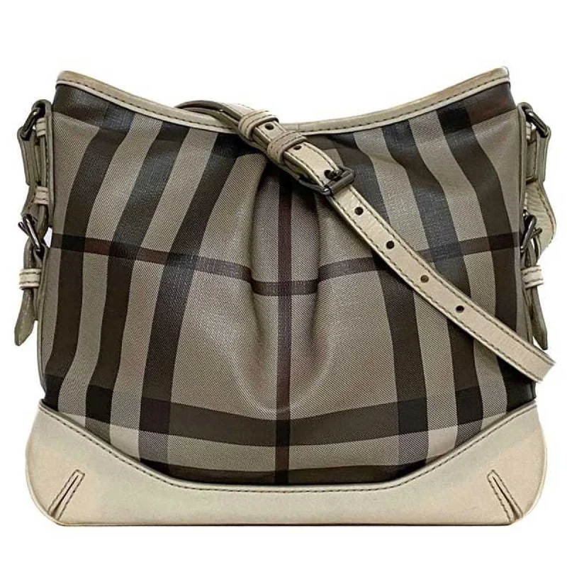 BURBERRY Smoke Check Shoulder Bag