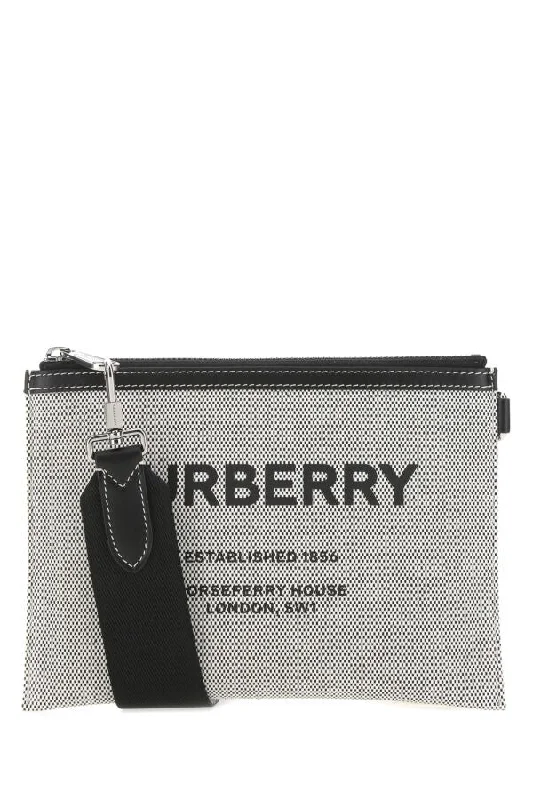 Embroidered Fabric Crossbody Bag